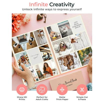 Vision Board Book Magazines with 1000+ Images