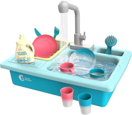 Velora™ cocina de juguete con grifo mágico