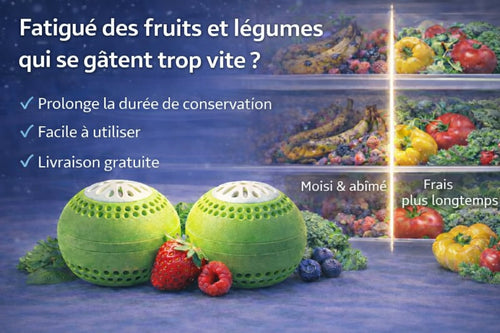 Velora Saver – Garde les fruits et légumes frais plus longtemps
