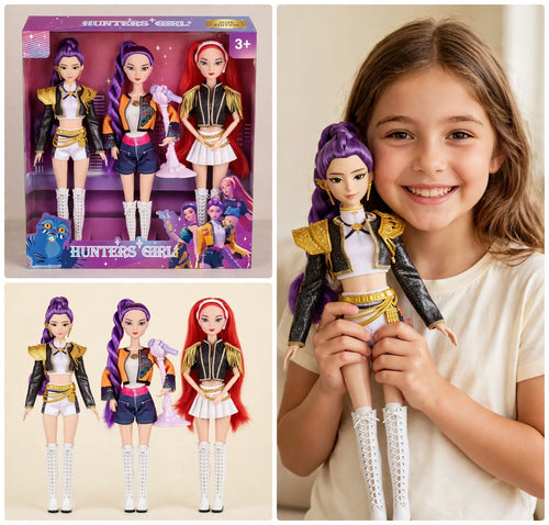 2026 Singing Dolls Set | 3 Puppen, die Golden singen | Limited Edition