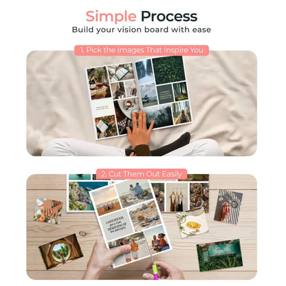 Vision Board Book Magazines with 1000+ Images