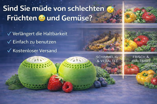 Velora Produce Saver – Hält Obst und Gemüse länger frisch