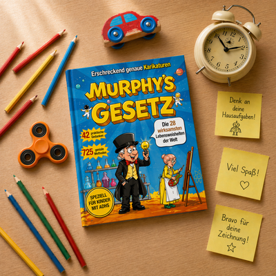 Murphy's Law - Children's book for focus and creativity