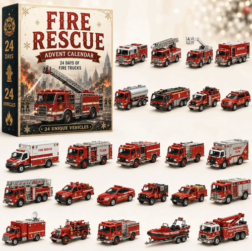 🎄 24-Tage Fahrzeug Adventskalender™ Limitierte Auflage