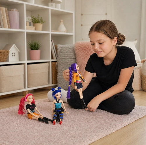 2026 Singing Dolls Set | 3 Puppen, die Golden singen | Limited Edition