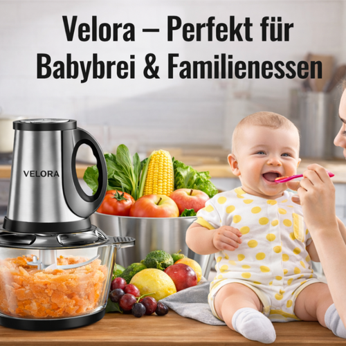 Velora – Perfekt für Babybrei & Familienessen