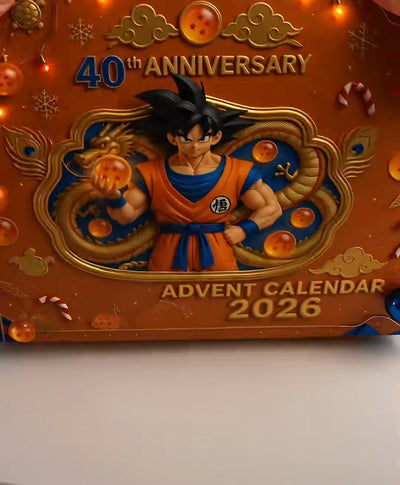 Der Deckel zum 40. Jubiläum mit Son-Goku und Shenlong in Gold