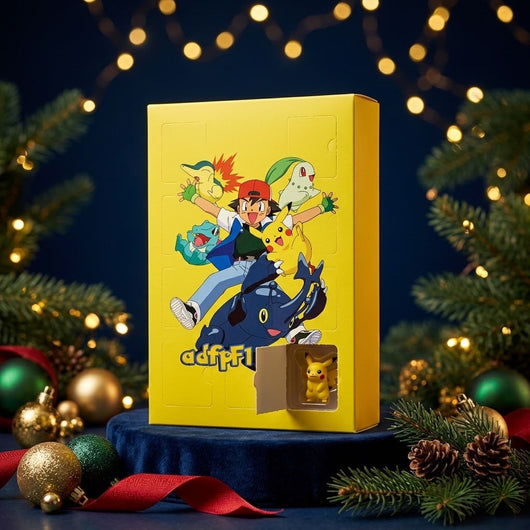 Pokémon Adventskalender Gelb
