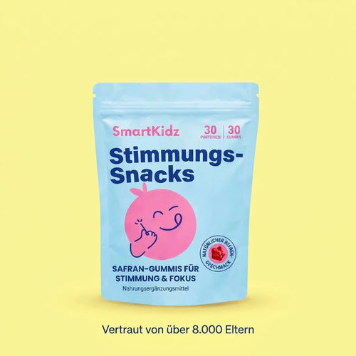 Gummies — Die klinischen Safran-Gummies für Kinder mit ADHS. Premium-Formel