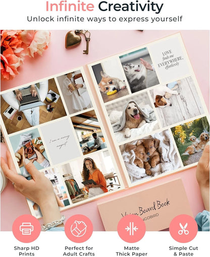 Vision Board Book Magazines with 1000+ Images