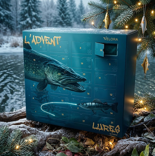 Angel Adventskalender 2026 | 24 Köder und Zubehör für Angler