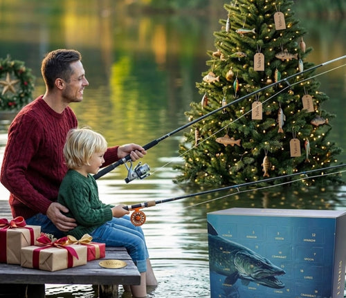 Angel Adventskalender 2026 | 24 Köder und Zubehör für Angler