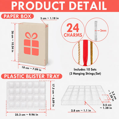 Berner Sennenhund Adventskalender 2026 | 24 verschiedene Berner-Anhänger