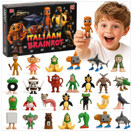 Brainrot Adventskalender 2026 | 24 virale Meme-Figuren