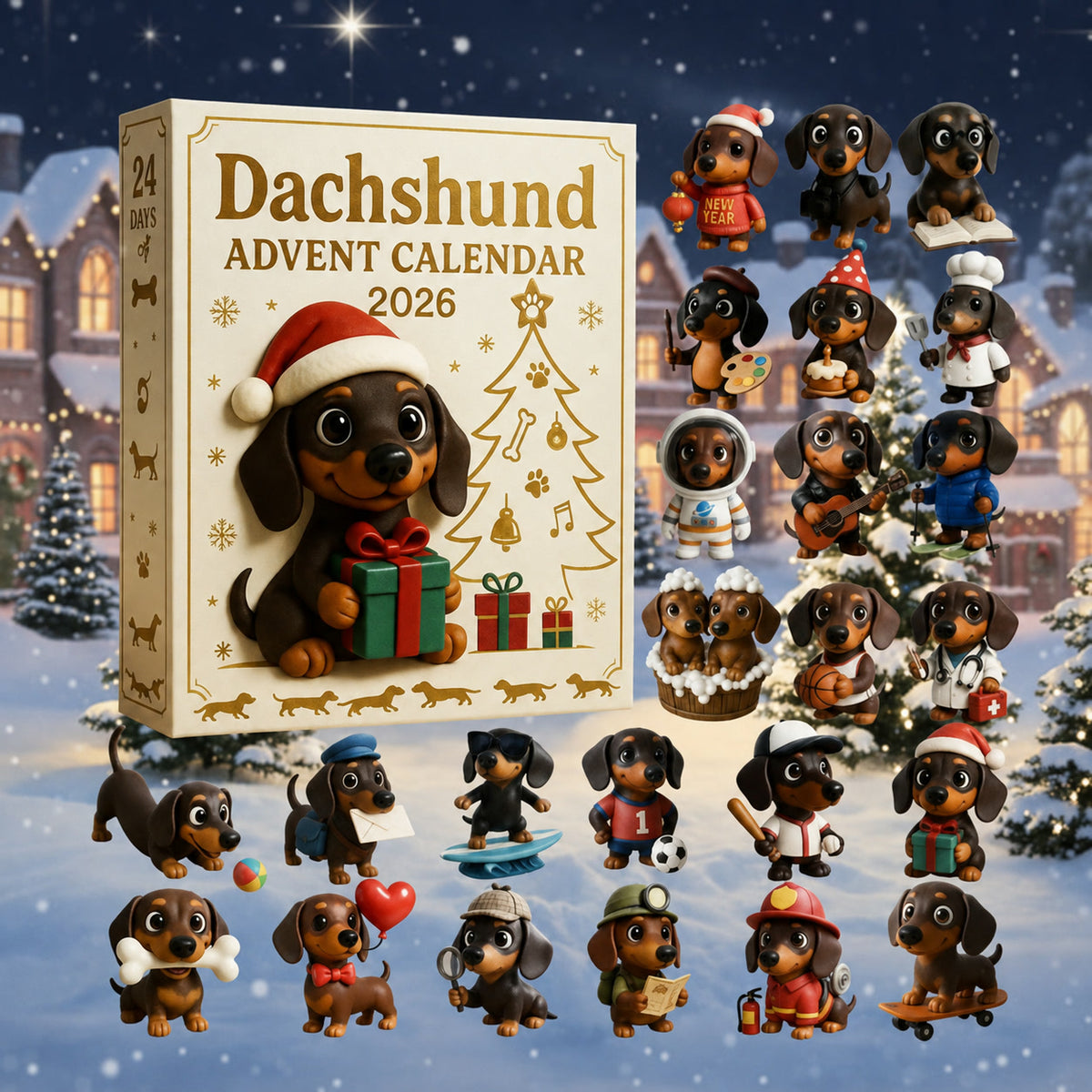 Der Schokoladenkalender ist