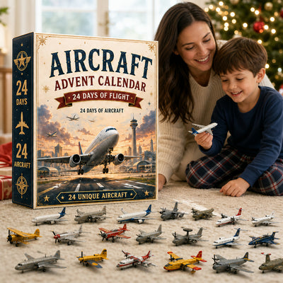 Flugzeug Adventskalender 2026 | 24 verschiedene Modellflugzeuge