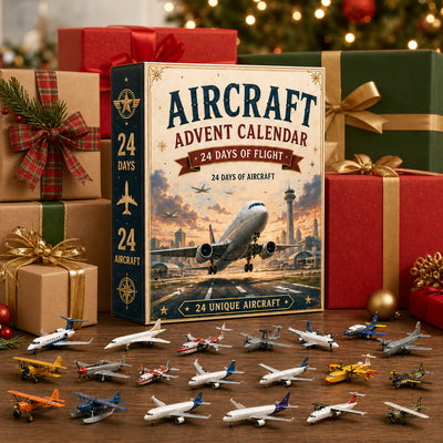 Flugzeug Adventskalender 2026 | 24 verschiedene Modellflugzeuge