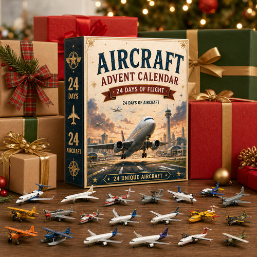 Flugzeug Adventskalender 2026 | 24 verschiedene Modellflugzeuge