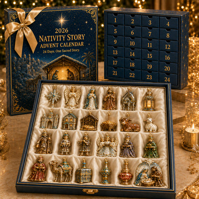 Krippe Adventskalender 2026 | 24 Figuren aus der Weihnachtsgeschichte
