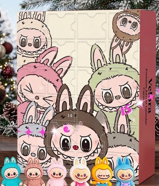 Labubu Adventskalender 2026 | 24 Blind Boxen mit Monster-Figuren